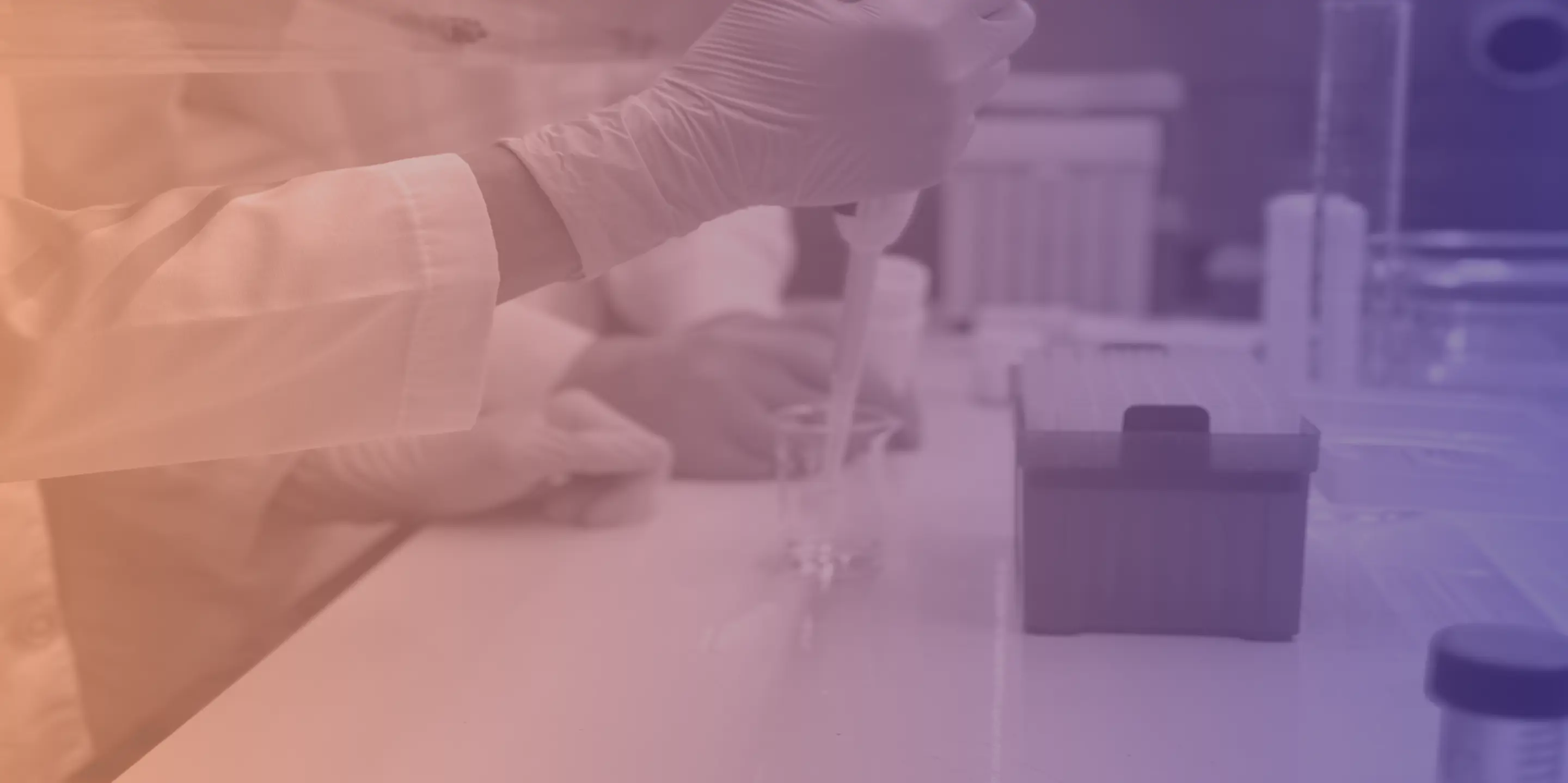 A Gradient background of a lab